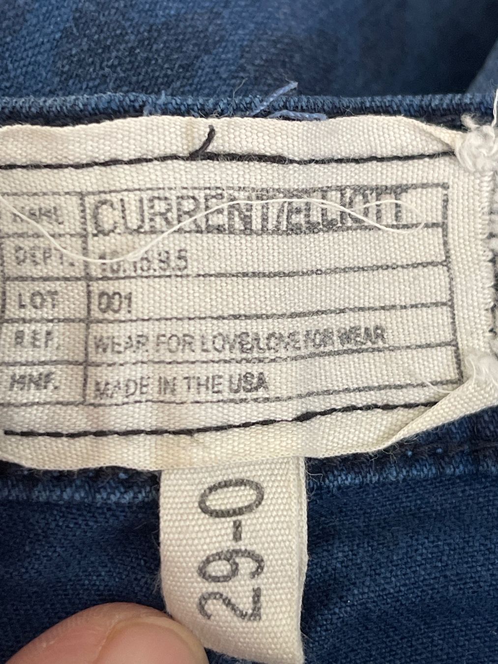Jeans: Designer Jeans Grösse 38 Current Elliot blauer Leopard – D'occasion à Nussbaumen AG par HelenaDavid1910 3
