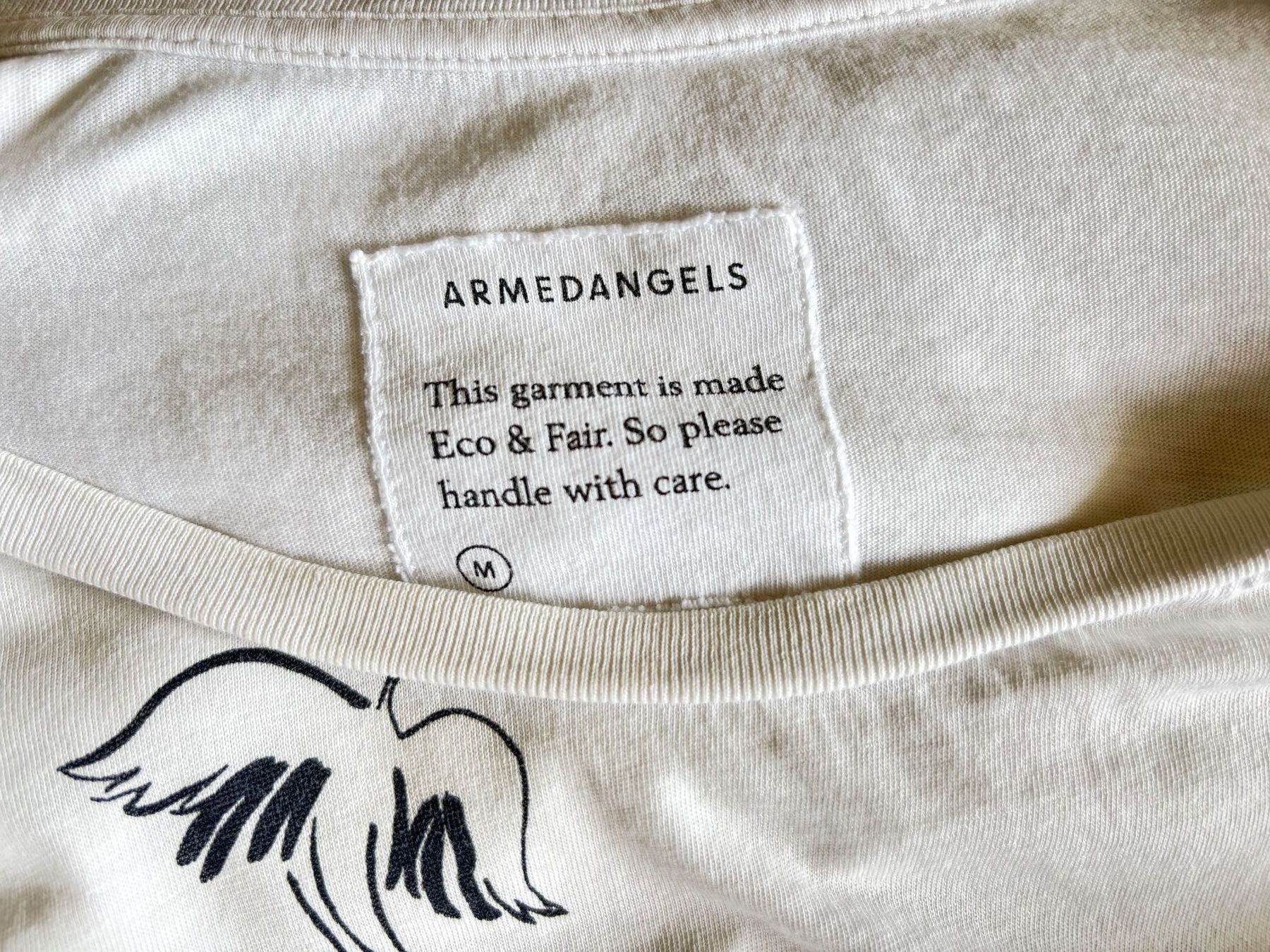 Armedangels T-Shirts: ARMED ANGELS Shirt mit Vögeln Gr. M – Gebraucht aus Zürich von missmodernage 4