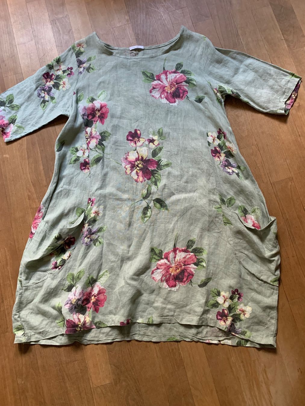 Vestiti: Kleid aus Leinen Gr. L – Usato da Rudolfstetten venduto da medium02