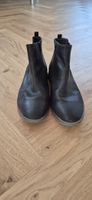 Herren Chelsea Boots Leder schwarz Grösse 45 guter Zustand