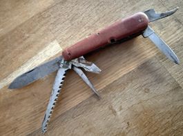 Teils Defektes antikes Taschenmesser Sackmesser