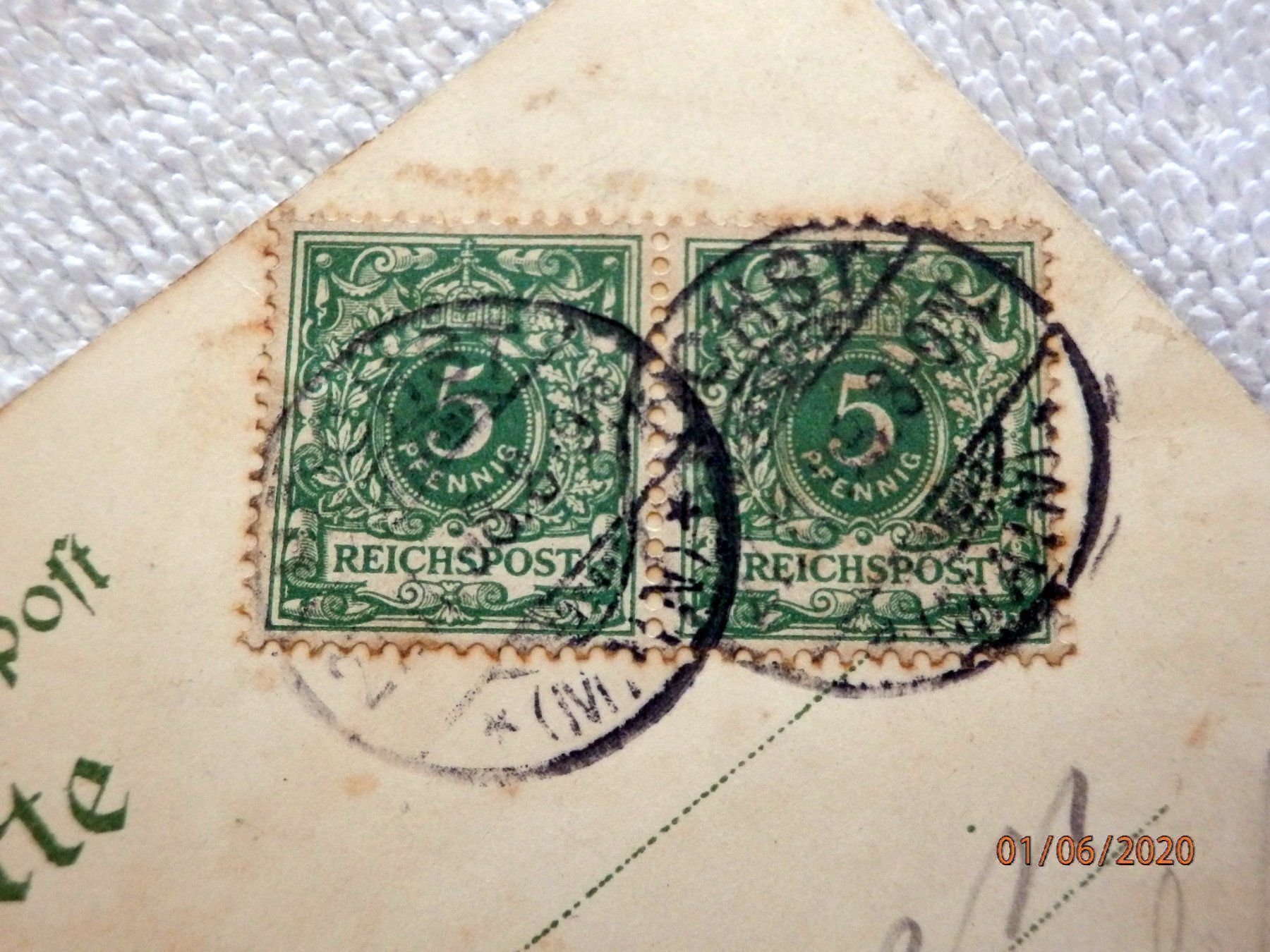 Cartes postales: Litho, Gruss aus Höchst am Main – D'occasion à Ueberstorf par dinbau 6
