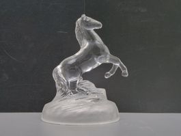 Glasfigur Pferd * Cristal D’Arques ca.16cm schönes Geschenk