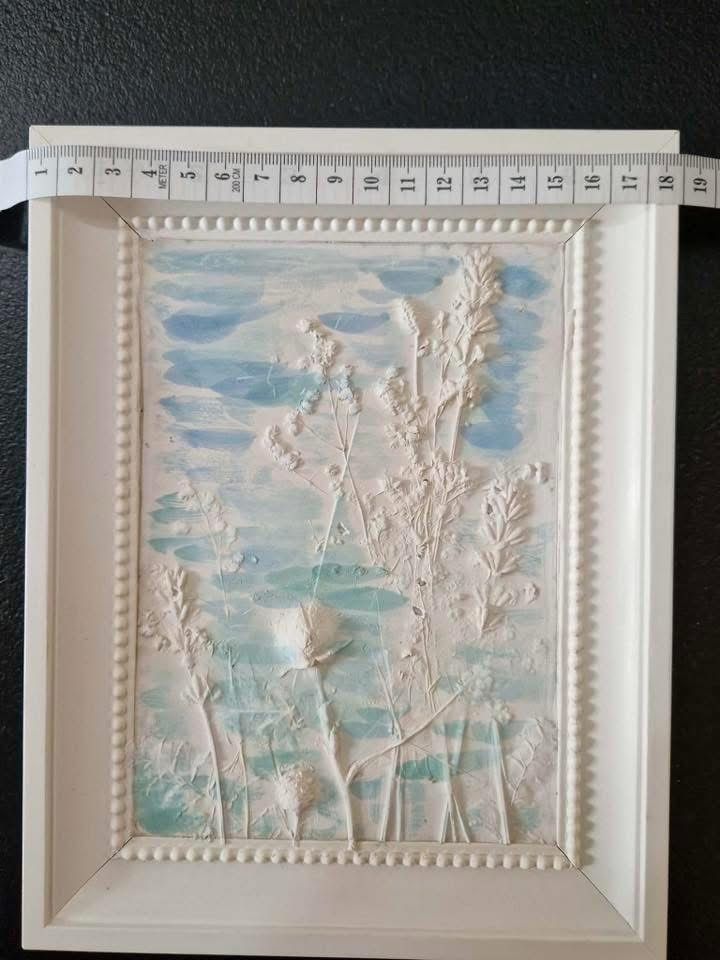 Foto & Immagini: Botanisches Gipsrelief, 14x19cm – Nuovo (secondo la descrizione) da Hittnau venduto da Katzenherz 1