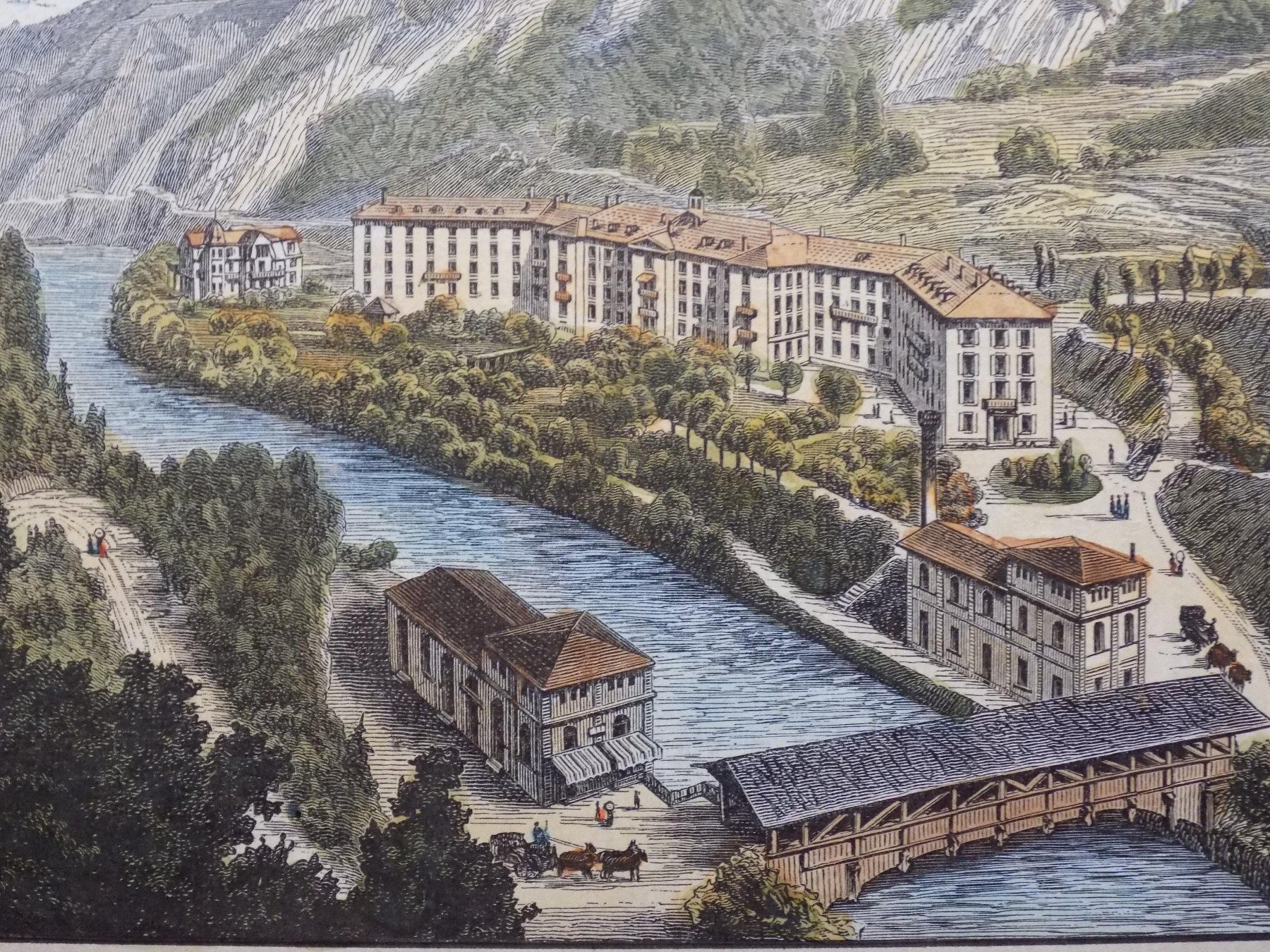 Incisioni: Tarasp koloriert – Usato da Risch venduto da Rischli15 7