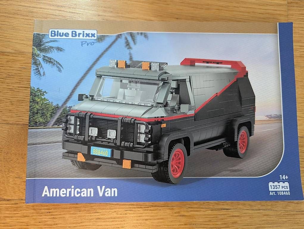 BlueBrixx Baukästen: Blue Brixx Pro American Van 108460 – Gebraucht aus Heerbrugg von Adrian601 2
