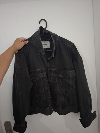 Jeans Jacke schwarz