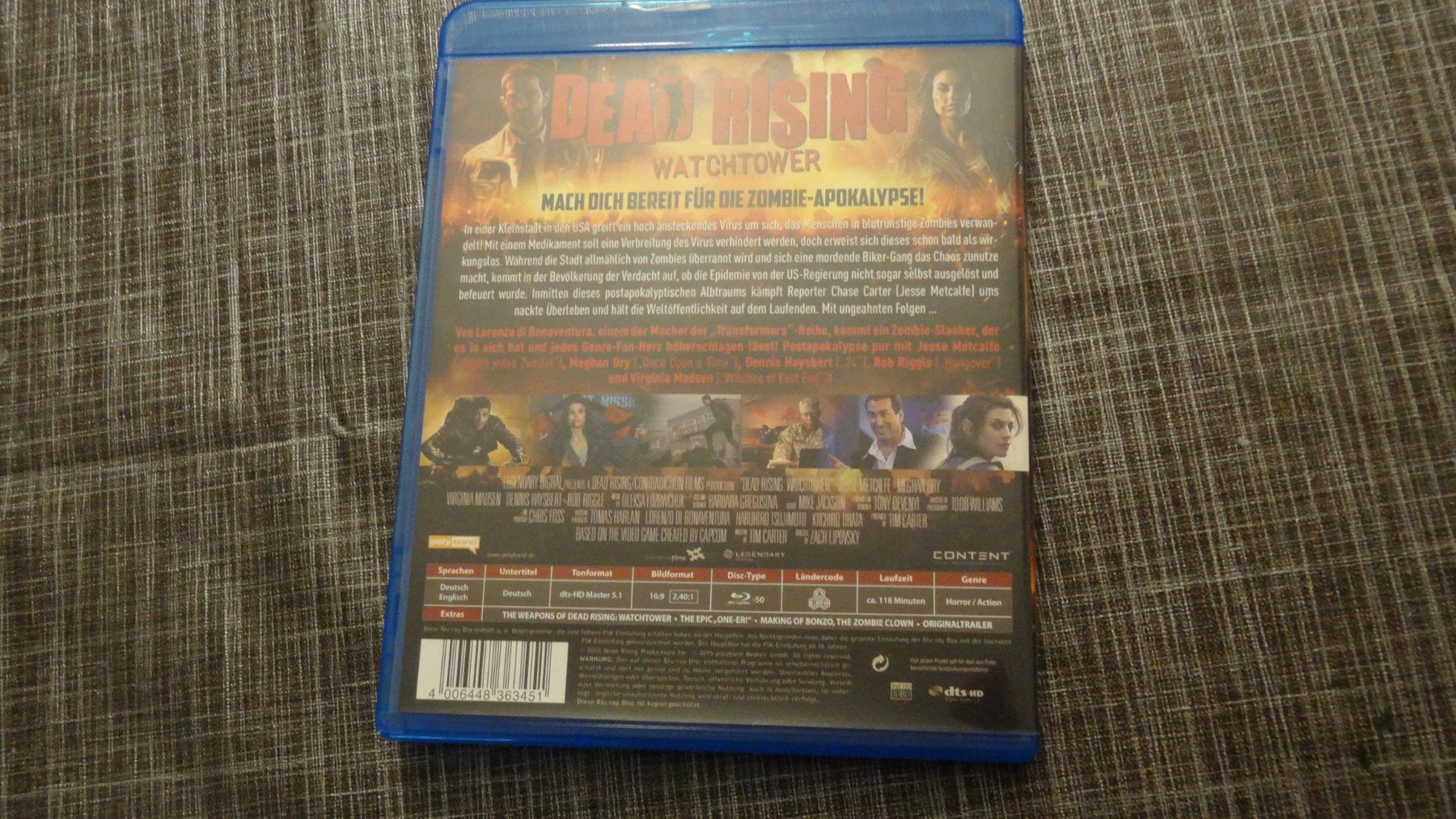 Tutti i DVDs: Dead Rising - Watchtower BLU-RAY – Usato da Olten venduto da Disc-Verkauf 2