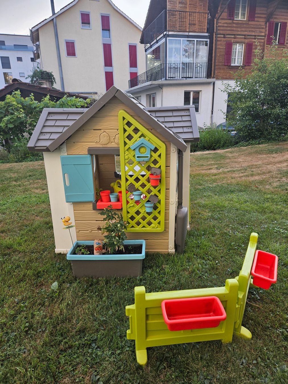 Smoby Casette per bambini: Smoby Garten Spielhaus Set – Usato da Unterägeri venduto da Sleepbear 4