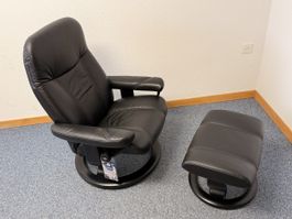 Stressless Sessel mit Hocker neuwertig 70% Rabatt ‼️