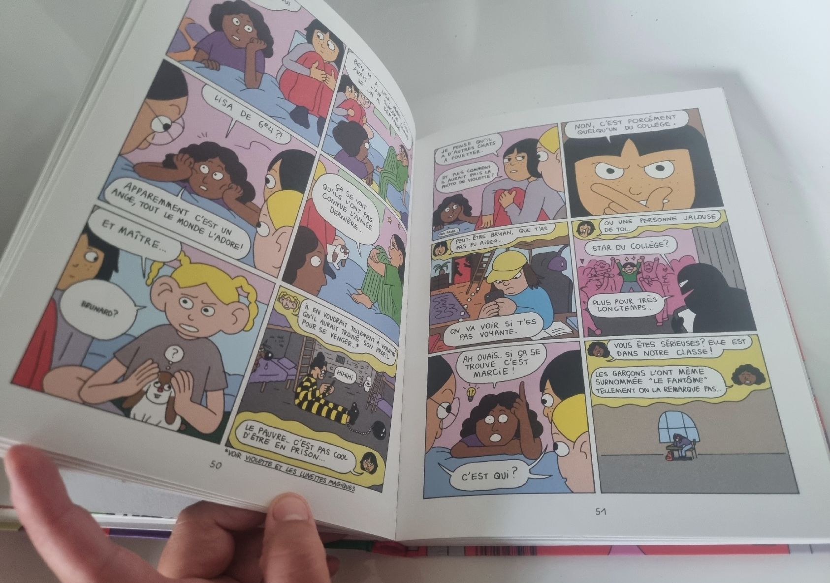 Fumetti: Bande dessinée Violette contre Diablotin – Usato da Fribourg venduto da jarmilka 9