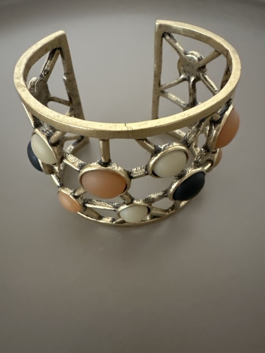 Bracciali & Braccialetti: Statement Cuff Bracelet. Funky Boho Style. Gold Tone. – Nuovo (secondo la descrizione) da Binningen venduto da can_s2yh 1