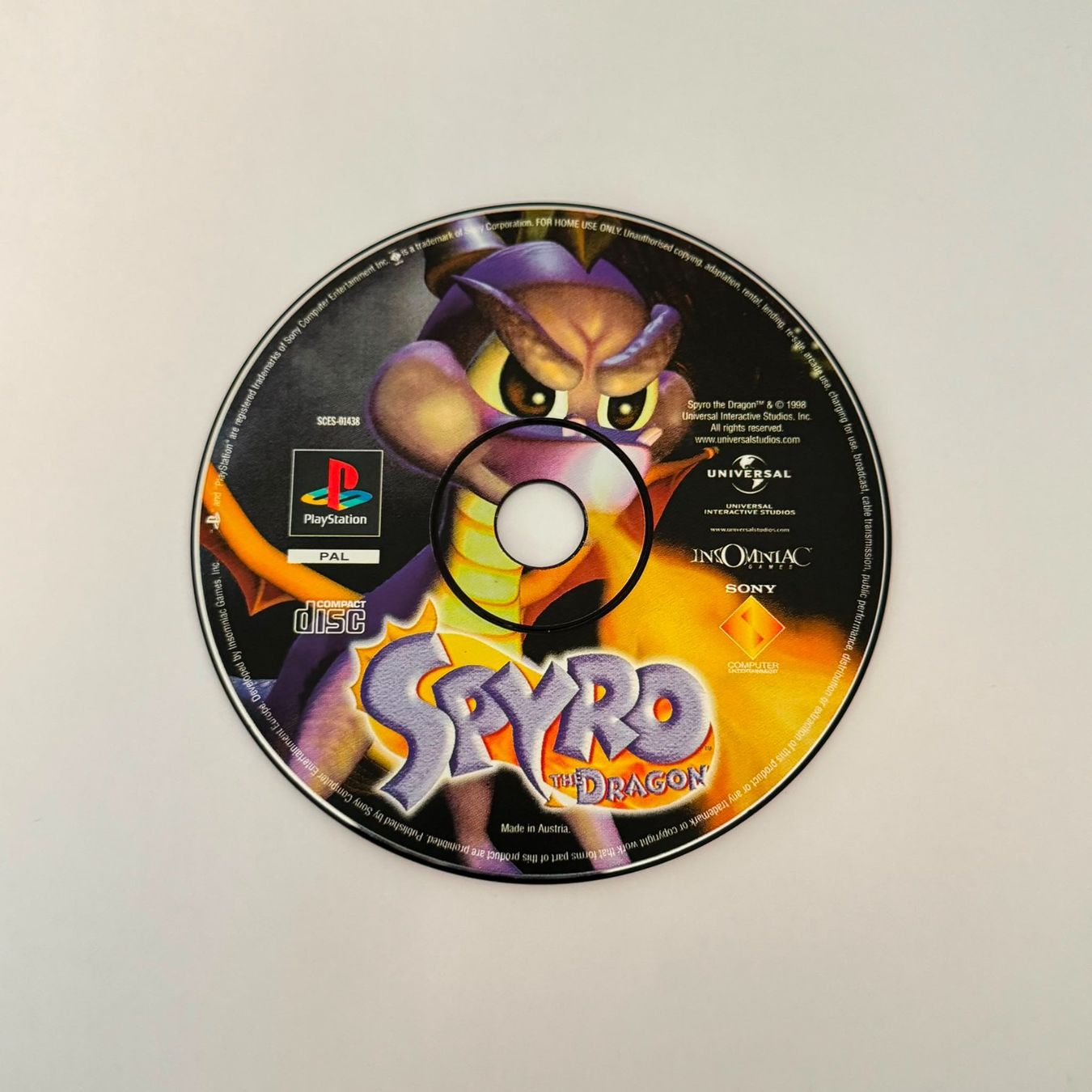 Sony Spiele: Spyro The Dragon (PS1) – Gebraucht aus Herisau von Seyashop1