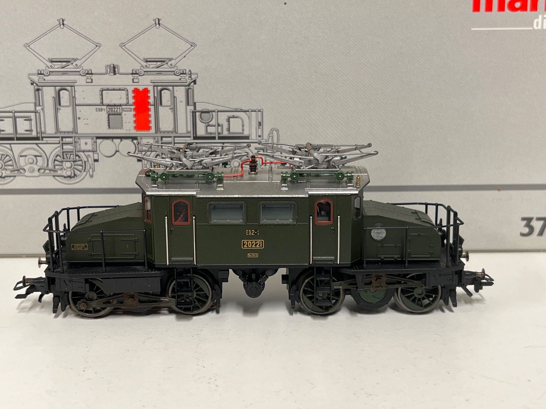 Märklin Modellini di ferrovie: Märklin 37481 EG 2 x 2/2 Bay.Sts.B. Digital – Nuovo (secondo la descrizione) da Neuenhof venduto da ludovicco 1