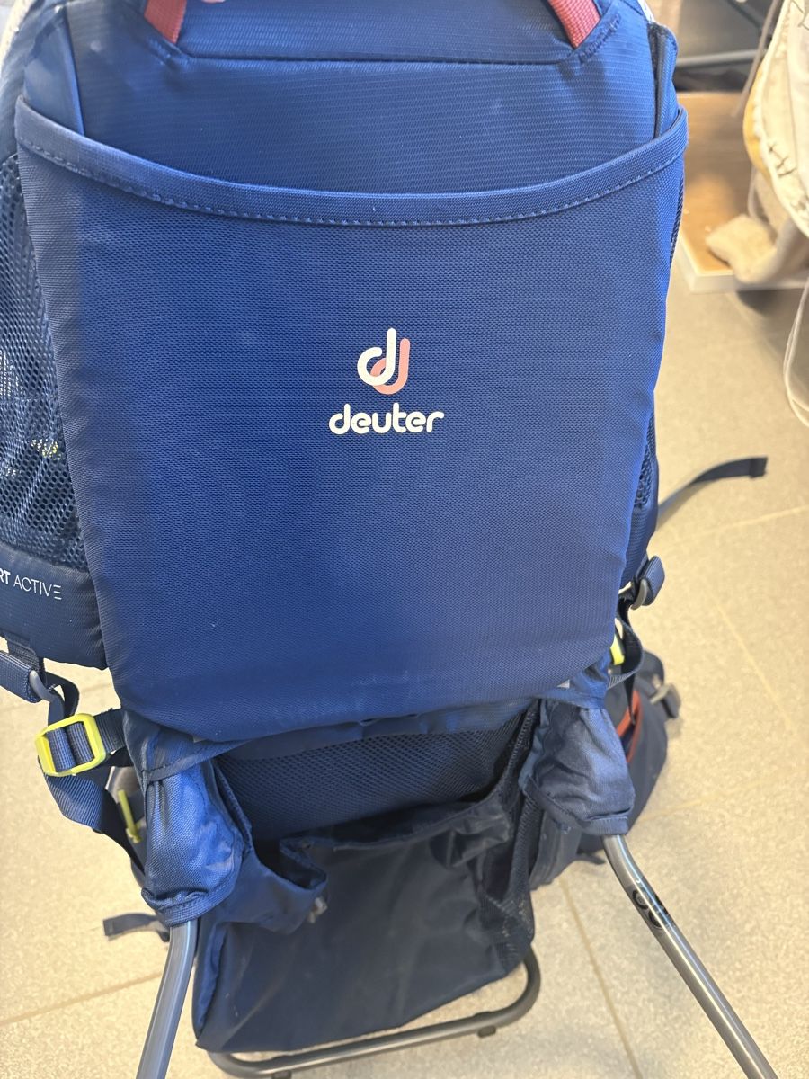 Deuter Marsupi portabebè: Wandertrage Deuter Kid Comfort Active midnight  – Usato da Widnau venduto da davidon 2