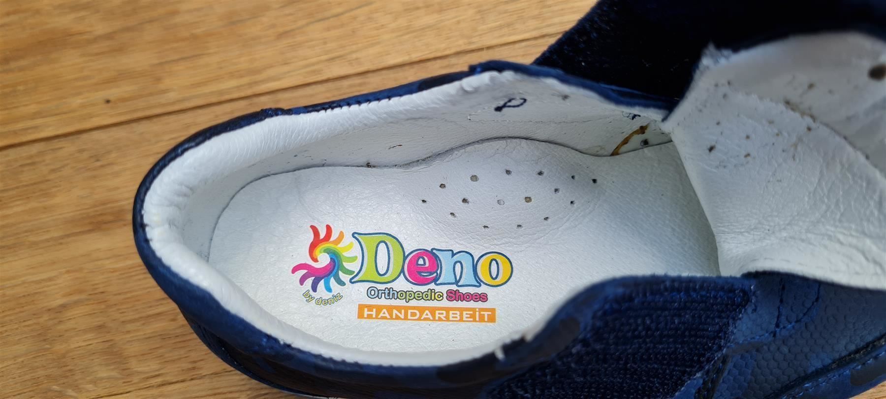 Scarpe per ragazzi: DENO Echtleder Turnschuhe 29(1403-A)NEU – Nuovo e nell'imballaggio originale da Buttwil venduto da KinderSchuhe 7