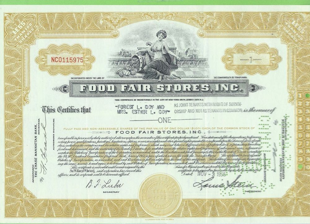 food-fair-stores-inc-1955-kaufen-auf-ricardo