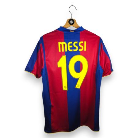 Original 2007-08 FC Barcelona Home Trikot Messi