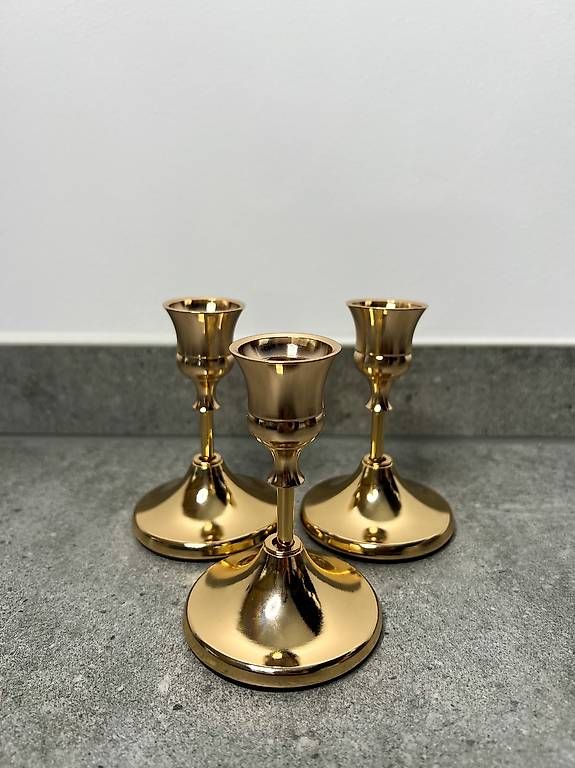 Kerzenständer: 3 piece decorative rose gold candlesticks - New! – Neu und originalverpackt aus Cama von UnleashdByAna 1