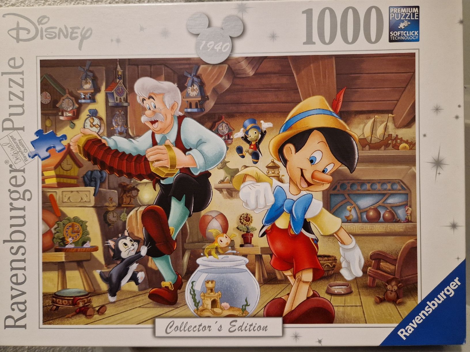 Ravensburger Puzzle: Puzzle 1000 Teile Disney "Pinocchio" – Usato da Morschach venduto da greendream1985