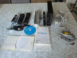 Wii Noire Testée + Wii Sports, 3 Manettes & Accessoires