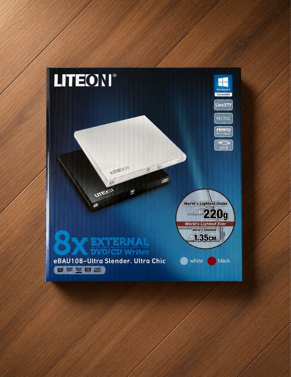 Lecteurs & Adaptateurs: Externer DVD-Brenner Lite-On eBAU108 USB – Neuf (Voir description) à Dielsdorf par Dnaloria 1