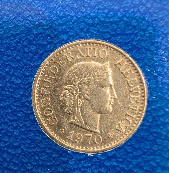 Tutti le monete: 10 Rappen 1970 – Usato da Arch venduto da coinsandmore
