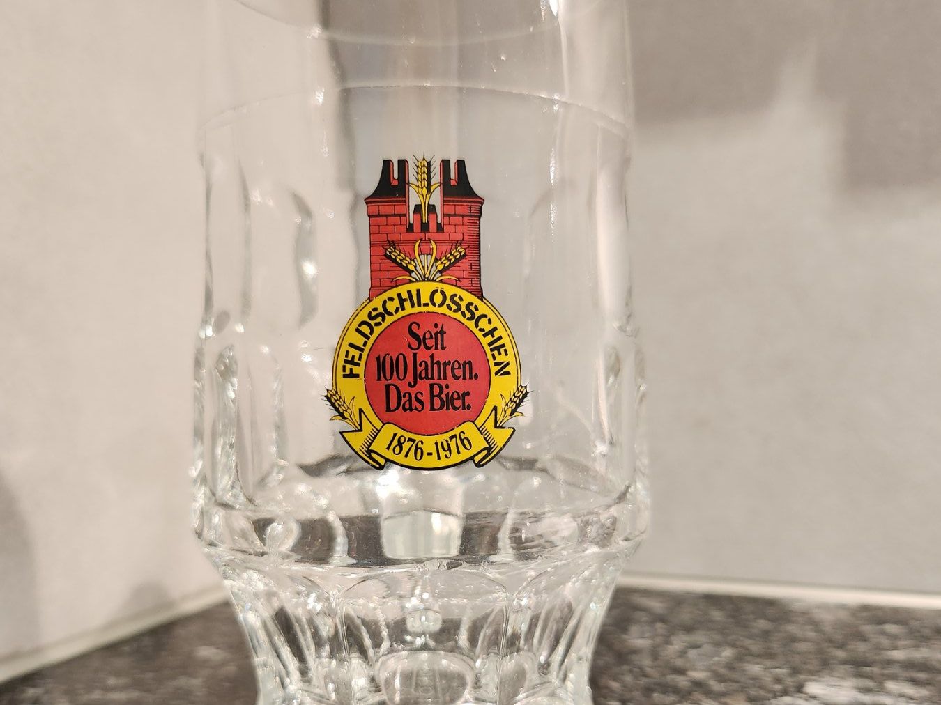 Feldschlösschen Bicchieri: Chope Feldschlösschen Bier – Usato da Sierre venduto da Lys1954