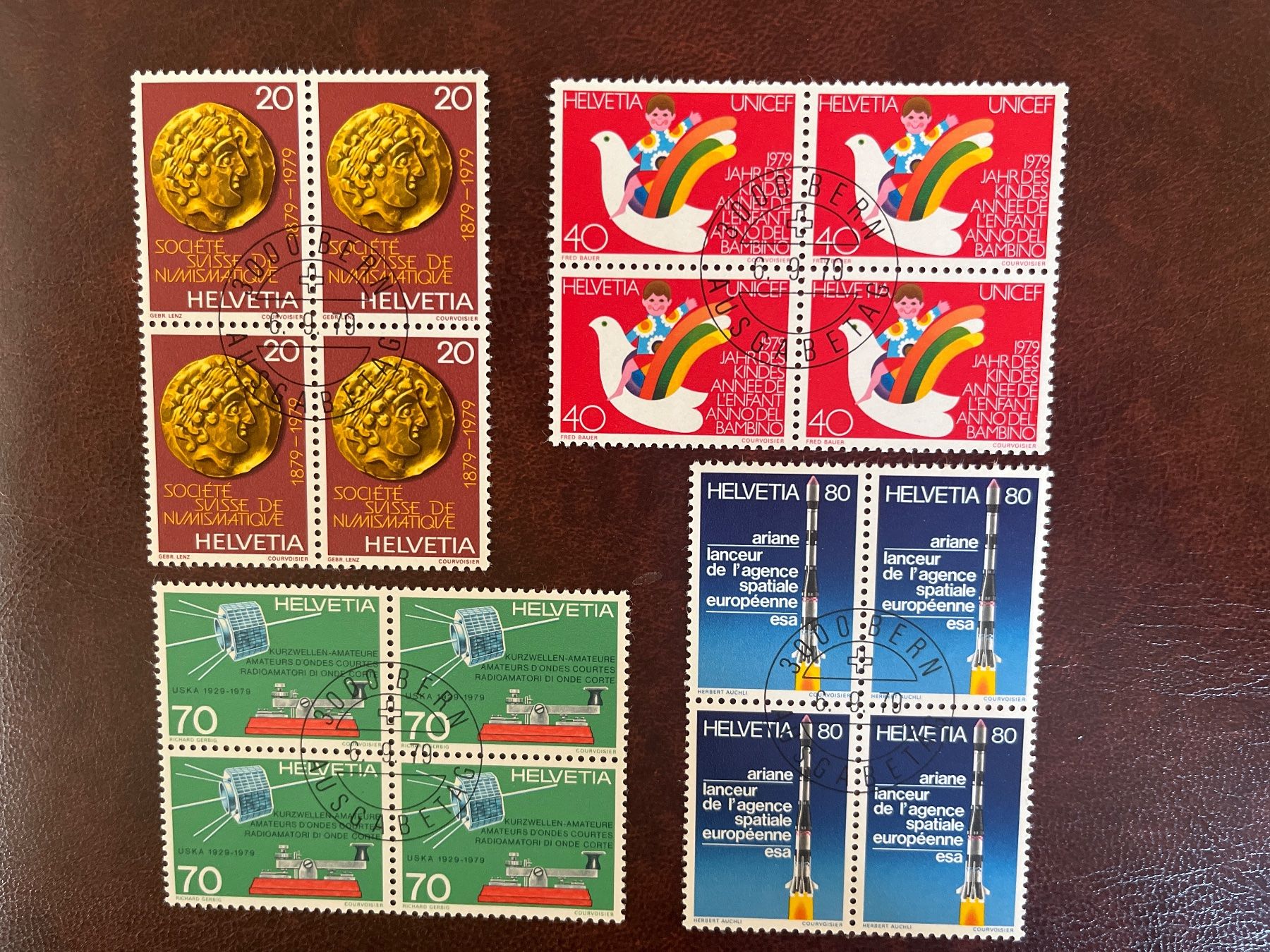 Tutti i francobolli: 1979 Sonderpostmarken II 4erblock ET-Stempel – Nuovo (secondo la descrizione) da Freidorf TG venduto da ern_7s68