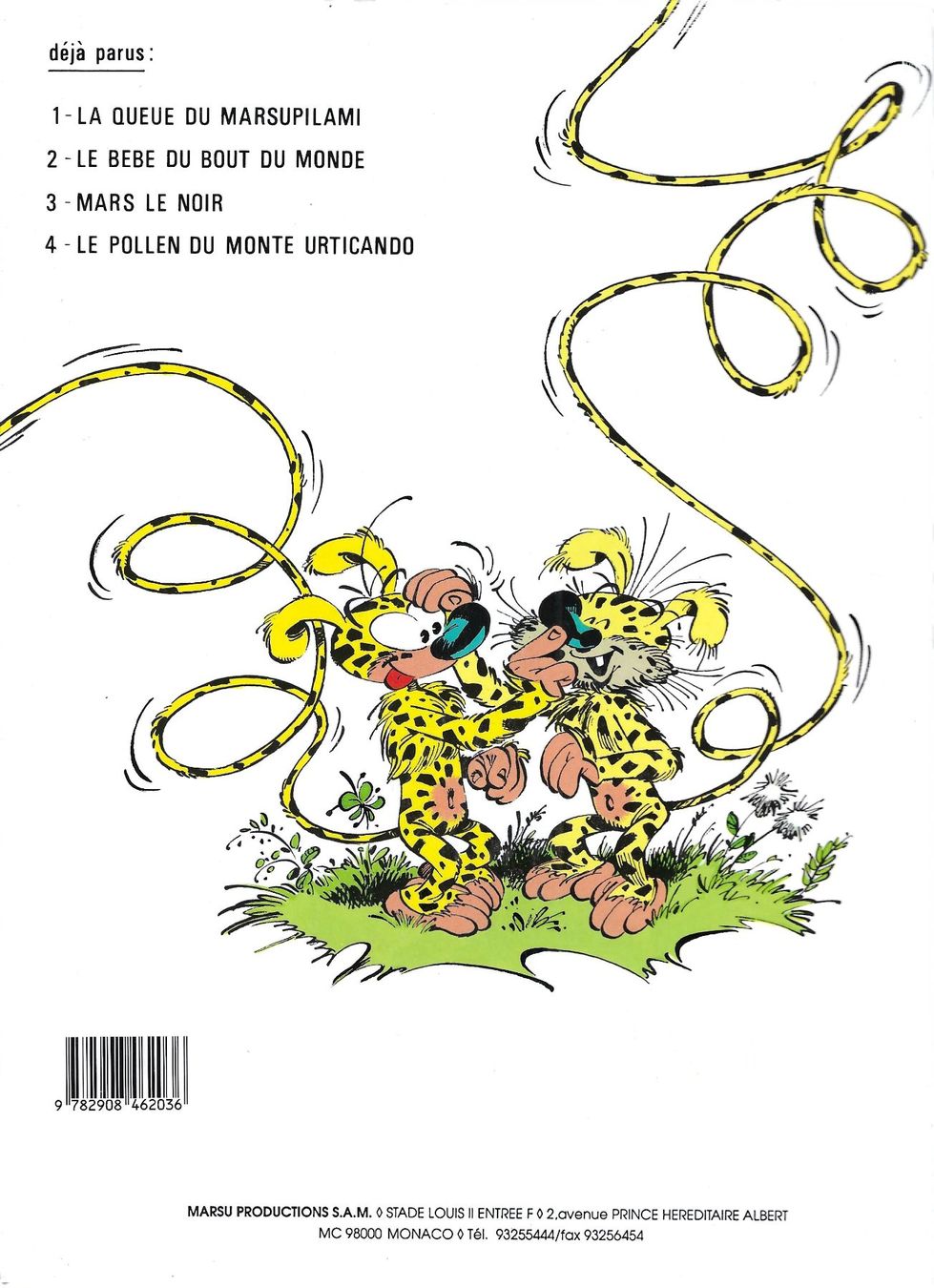 Fumetti: Marsupilami - Baby Prinz - E.O. 1990 TBE++ – Usato da Savagnier venduto da Ne2065 1