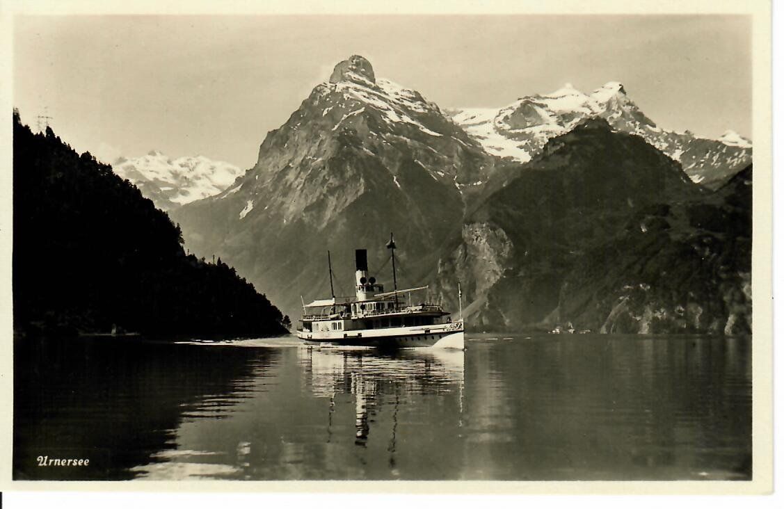 Cartoline postali: Urnersee mit Schiff – Usato da Hochdorf venduto da Ziegel-16
