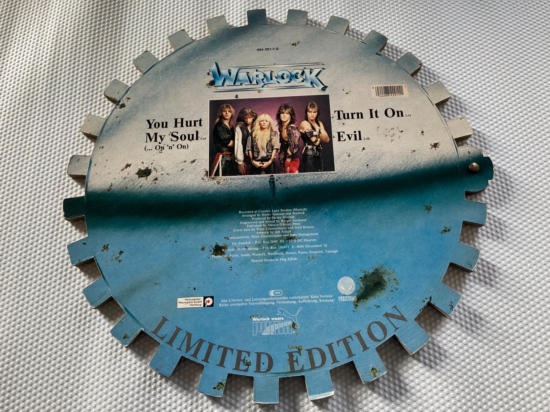 Dischi in vinile: Warlock – Usato da Aarwangen venduto da Jukebox3 3