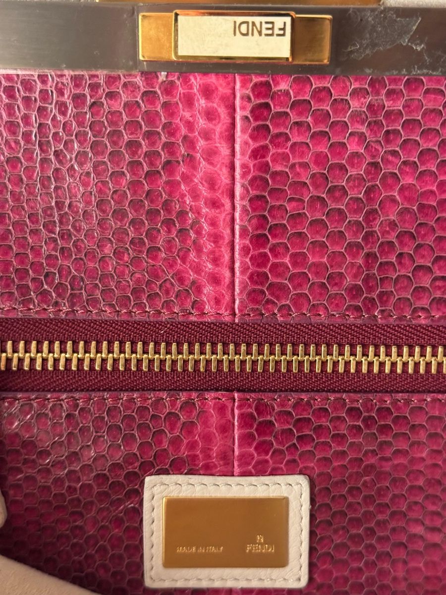 Fendi Borse da donna: Fendi Peekabo in White 40cm – Usato da Zürich venduto da Mirouch 6