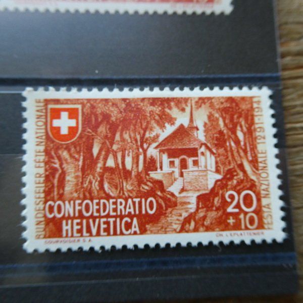 Tutti i francobolli: PRO PATRIA ** / * B 14 + B14c – Usato da Egliswil venduto da Trens01 2