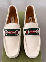 GUCCI ORIGINALI e NUOVI! mocassini di pelle uomo n: 8 (42)