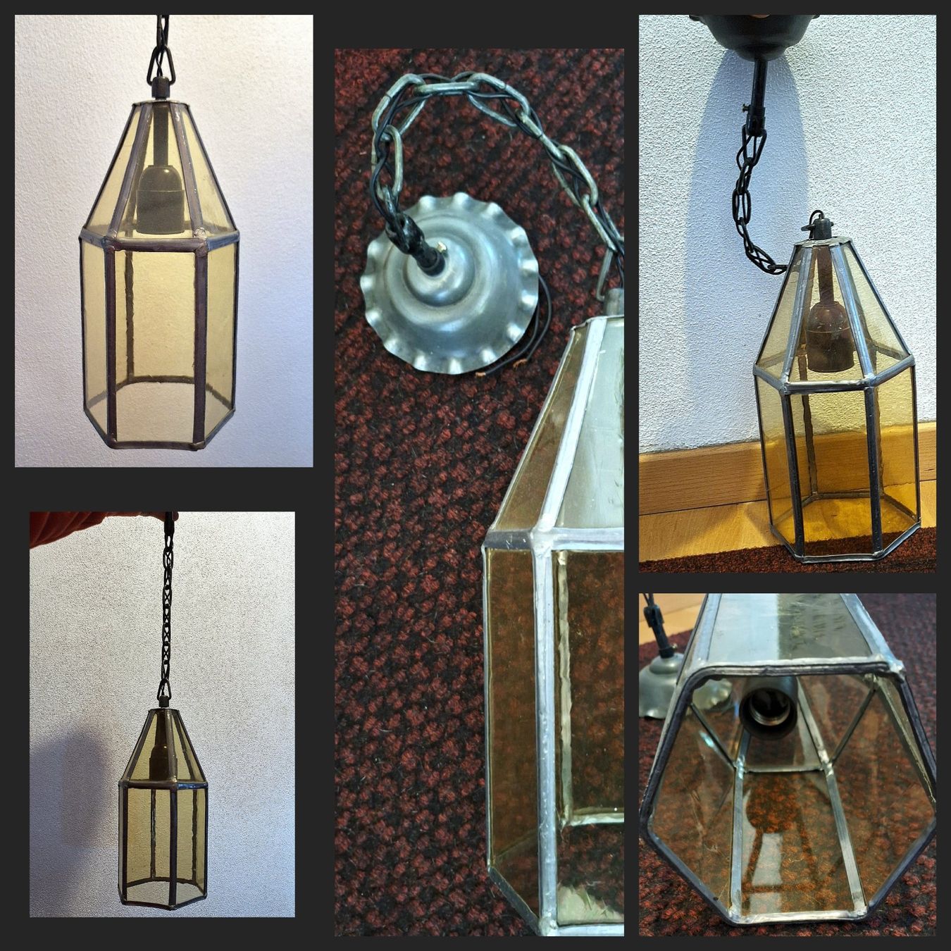 Kronleuchter & Deckenlampen: Hängelampe/ Laterne / Glas – Gebraucht aus Emmenbrücke von abu_9mj8
