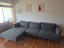 Bequemes Ecksofa zu verkaufen