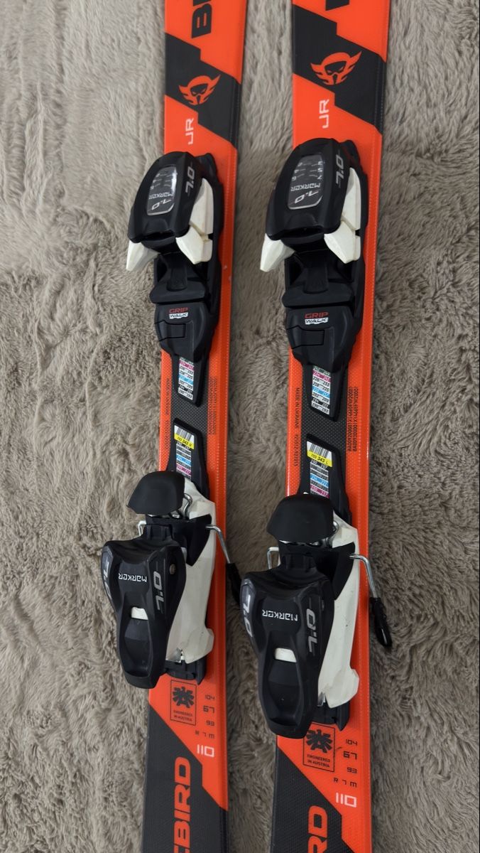 Blizzard Skis: Blizzard Firebird Junior Ski 110cm mit Marker Bindung – D'occasion à Dietlikon par kickboxer_999 2