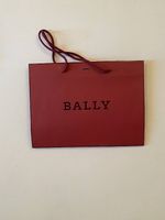 Original Bally Papier Tasche Tüte