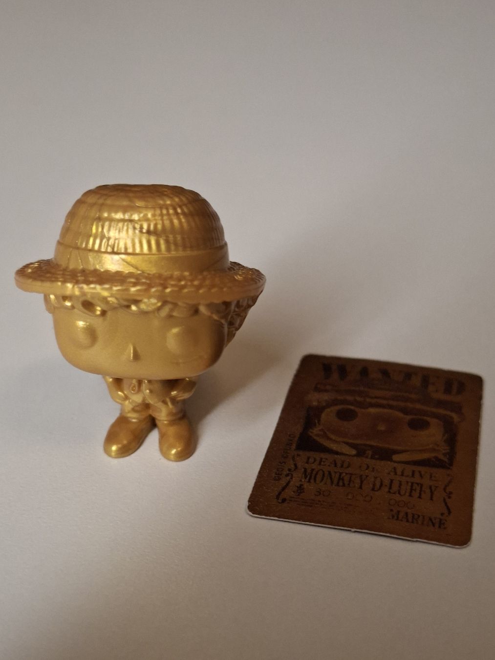 Funko Statuette:  One Piece Monkey D Luffy gold VS513 Figur – Usato da Lichtensteig venduto da Seastar83