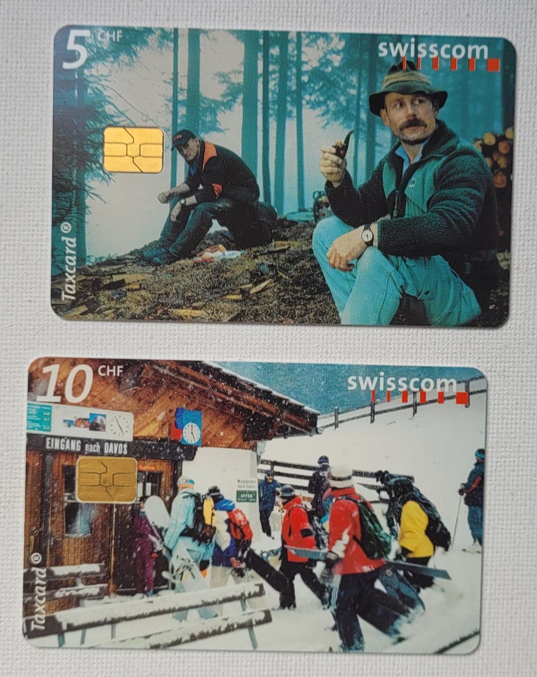 Swisscom Cartes de téléphone: SWISSCOM - TAXCARDS – D'occasion à Neftenbach par Mador6