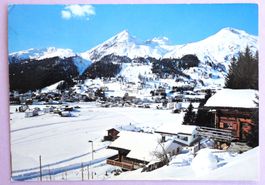 Davos-Dorf 1560 m gegen Parsenn