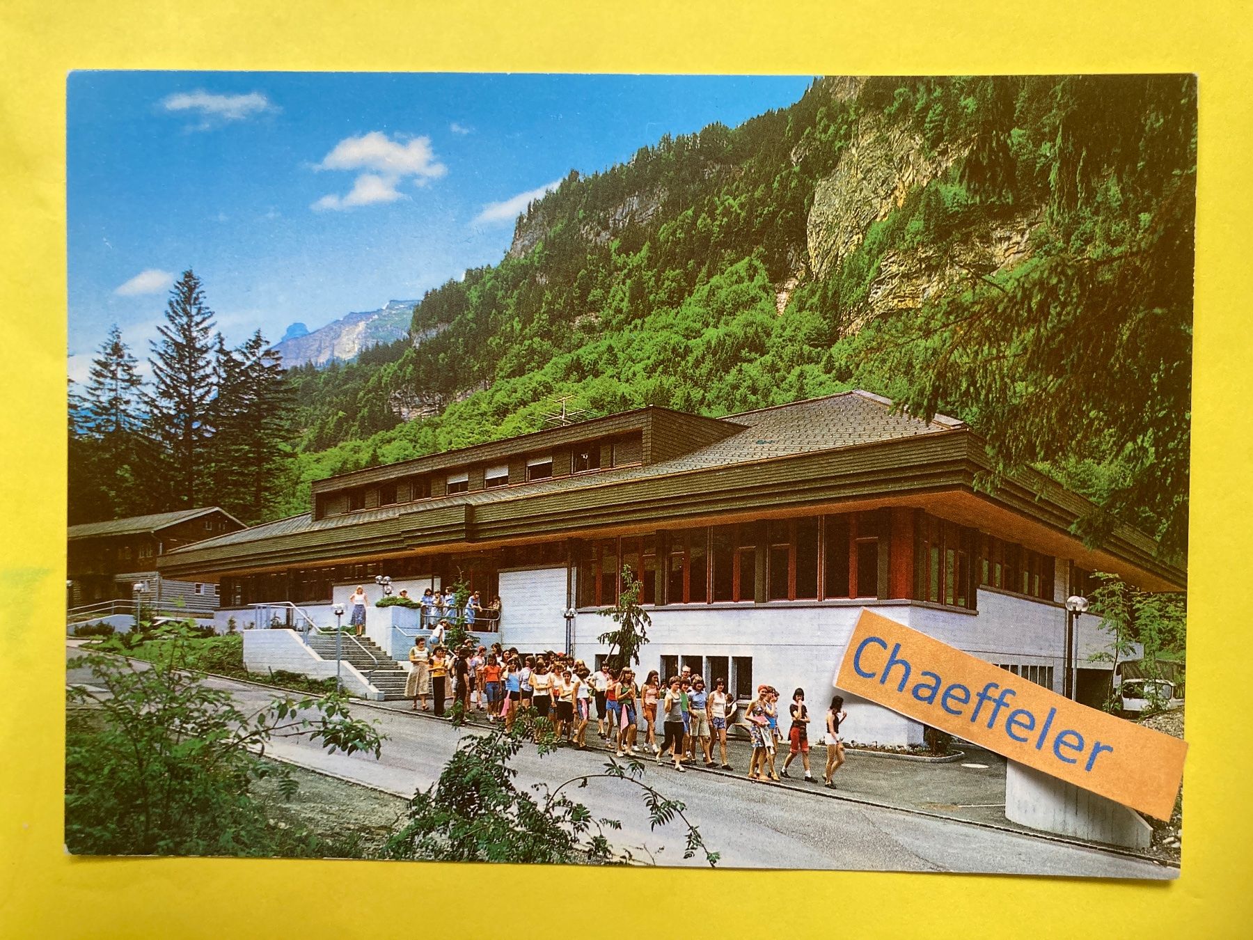 Cartoline postali: 1985 Ferienlager Melchtal  Feldpost – Usato da Zürich venduto da Chaeffeler