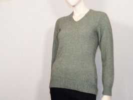 Possum Damen Pullover V-Ausschn. mint XL