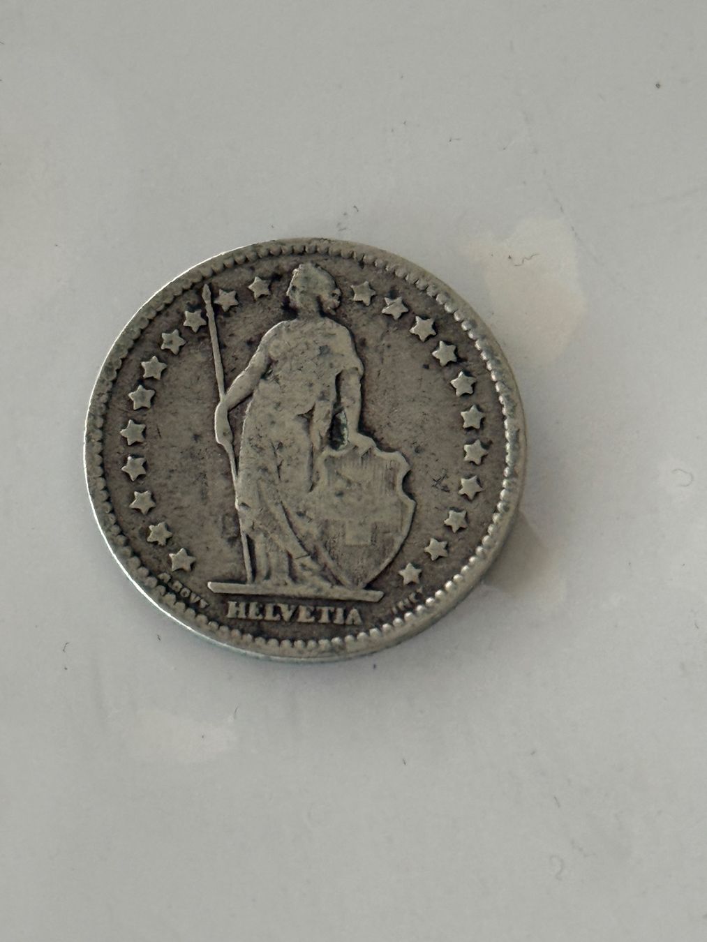 Tutti le monete: 1 Franken 1876  Rar – Usato da Wallisellen venduto da SWISS_SILVER1 1