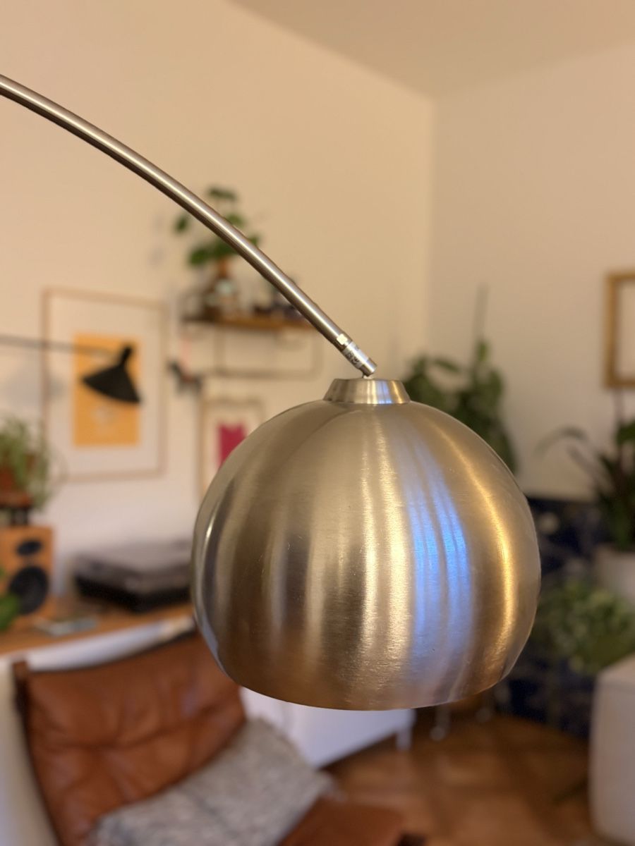 Lampade: Stylische Stehlampe Bogenlampe – Usato da Bern venduto da curamics 1