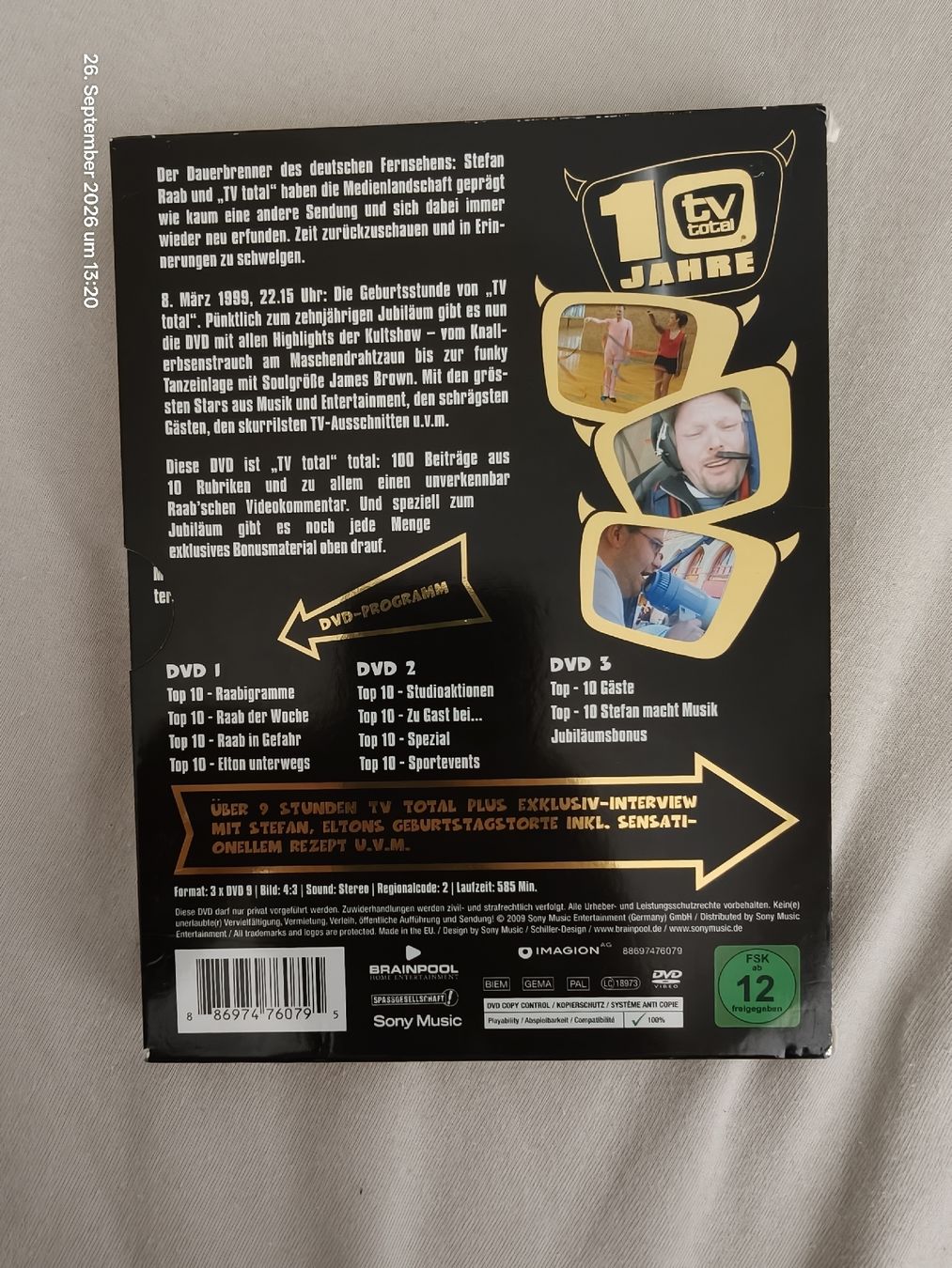 Alle DVDs: TV Total DVD – Gebraucht aus Küssnacht am Rigi von Arihar 1