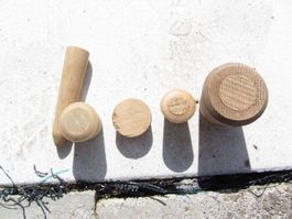 Holz Fass Zapfen 🤩 in vielen Grössen Auktion für 4 Stk.