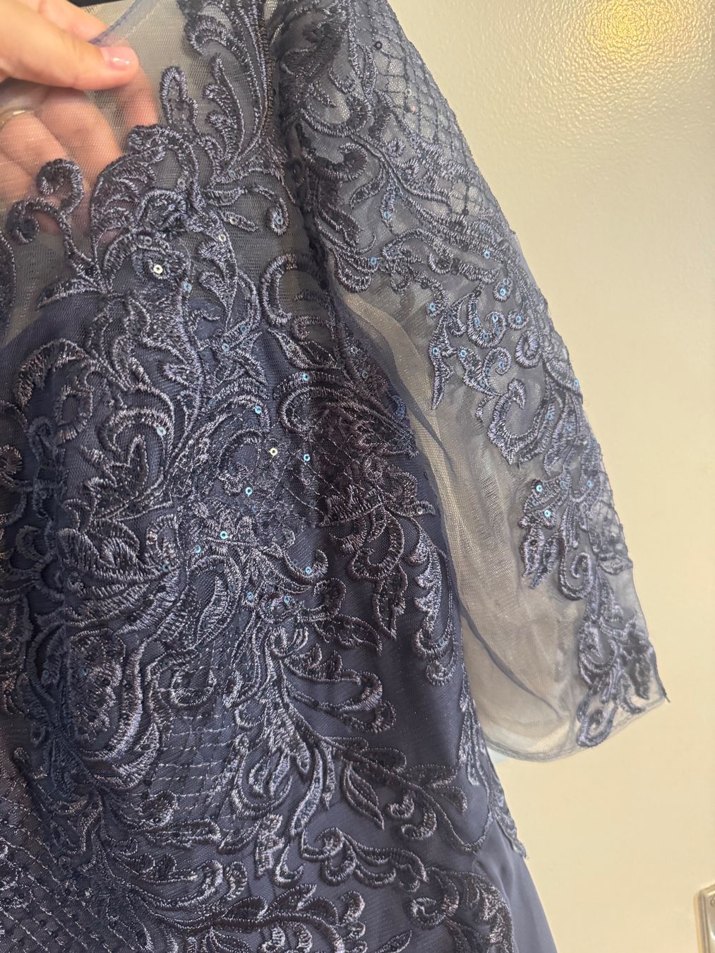 JJ’s House Kleider: Abendkleid, blau mit Spitze Grösse 38 / 40 – Neu (gemäss Beschreibung) aus Künten von bel_6wn2 3