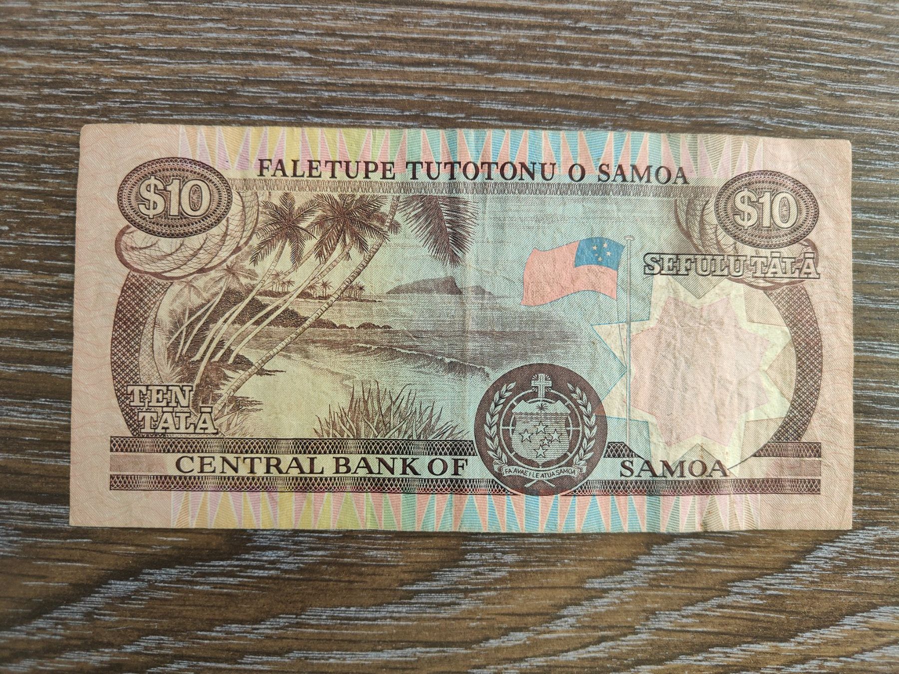 Banconote: Samoa 10 Tala 2002 – Usato da Flaach venduto da Lonzo99 1